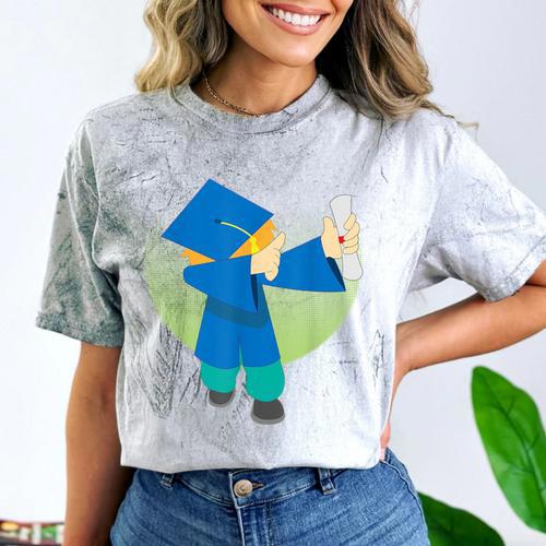 Dabbing Graduation Class Of 2019 Men Women Youth T Shirt Comfort Color Blast T-Shirt - Best Gift Smart