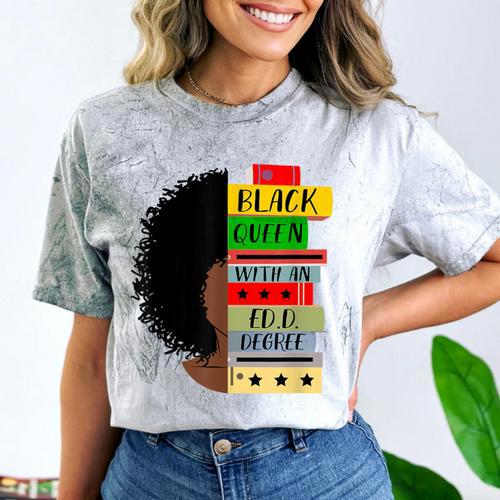 EdD Doctor Of Education Book Degree Doctorate Graduation Comfort Color Blast T-Shirt - Best Gift Smart