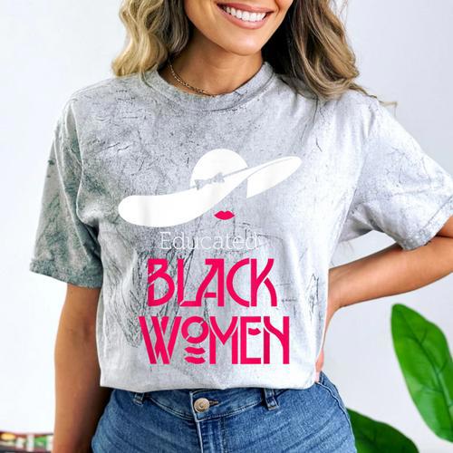 Educated Women Graduation Shirt Comfort Color Blast T-Shirt - Best Gift Smart
