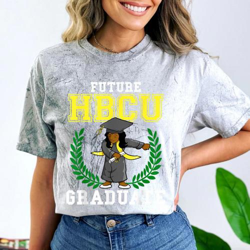 Future HBCU Graduation Shirt College Flossing Girl Tee Comfort Color Blast T-Shirt - Best Gift Smart