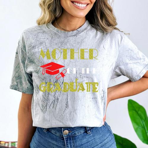 Graduation Mom Mommy Mother Of The Graduate T Shirt Comfort Color Blast T-Shirt - Best Gift Smart