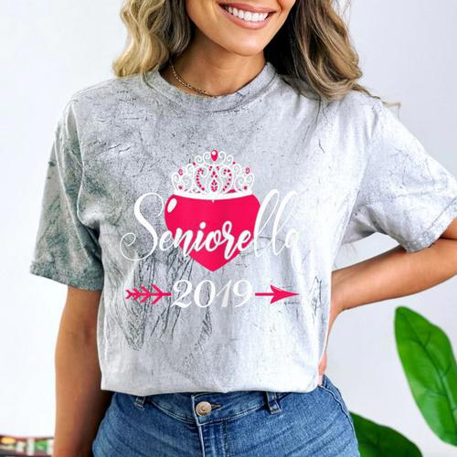 High School 2019 Senior Graduation Shirt Girls Daughter Comfort Color Blast T-Shirt - Best Gift Smart