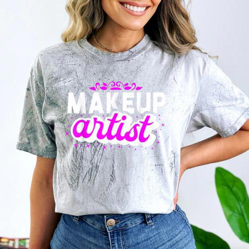 Makeup Artist Beauty Cosmetologist Graduation T-Shirt Comfort Color Blast T-Shirt - Best Gift Smart