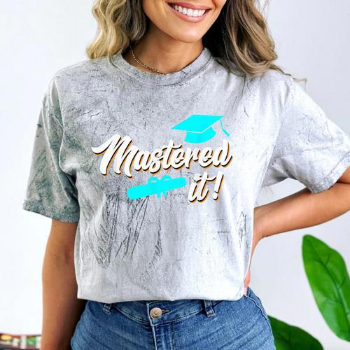 Mastered It Master Graduation Man Master 2026 Comfort Color Blast T-Shirt - Best Gift Smart
