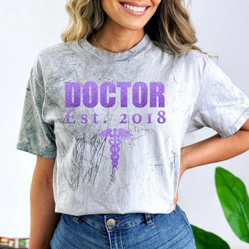 Medical Student Shirt Doctor Graduation Tshirt MD DO Degree Comfort Color Blast T-Shirt - Best Gift Smart