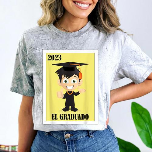 Mexican For Graduation El Graduado 2023 Comfort Color Blast T-Shirt - Best Gift Smart