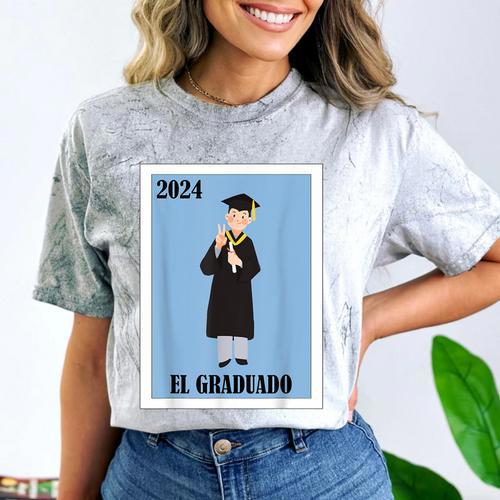 Mexican For Graduation El Graduado 2024 Comfort Color Blast T-Shirt - Best Gift Smart