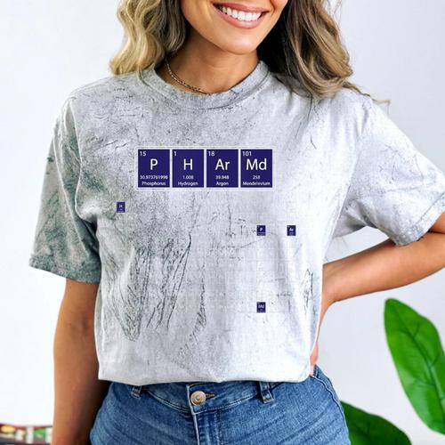 PharmD Pharmacy School Graduation Comfort Color Blast T-Shirt - Best Gift Smart