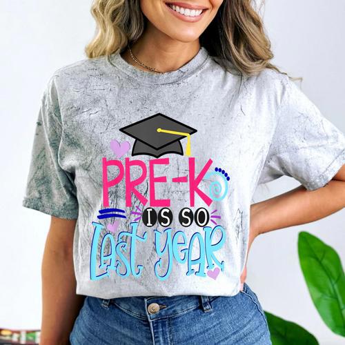 Pre-K Is So First Year Shirt Kids School Graduation Cute Comfort Color Blast T-Shirt - Best Gift Smart
