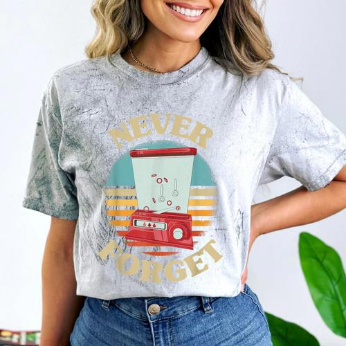 Retro Gaming Never Forget Nostalgia Vintage Comfort Color Blast T-Shirt - Figerry
