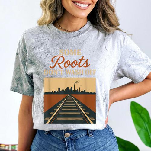 Rust Belt Midwest Nostalgia Steel Town Working Class Pride Comfort Color Blast T-Shirt - Figerry