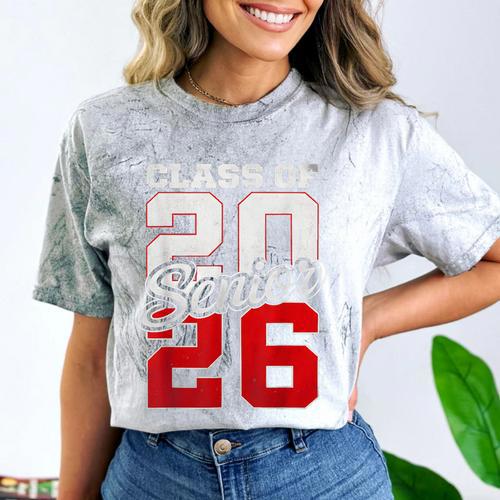 Senior 2026 Class Of 2026 Graduation 2026 Senior 26 Graduate Comfort Color Blast T-Shirt - Best Gift Smart