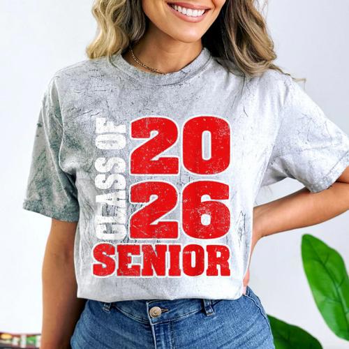 Senior 2026 Class Of 2026 Graduation Comfort Color Blast T-Shirt - Best Gift Smart