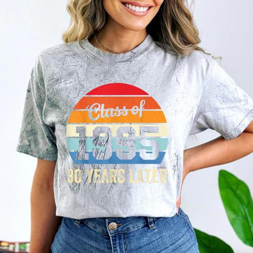 Vintage Class Of 1995 30 Years Later Reunion 30th Graduation Comfort Color Blast T-Shirt - Best Gift Smart