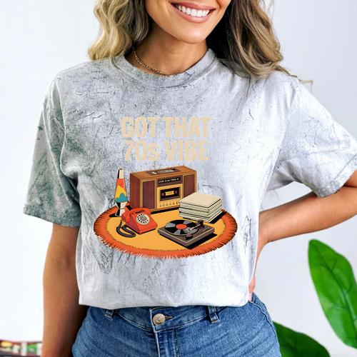 1970s 70s Reunion Nostalgia Memories Music School Grew Up Premium Tri-Blend Comfort Color Blast T-Shirt - Figerry