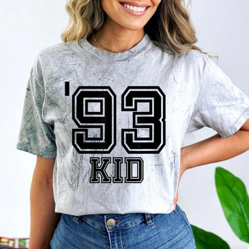 '93 Kid Perfect Vintage Retro Nostalgia Gear For Year 1993 Comfort Color Blast T-Shirt - Figerry