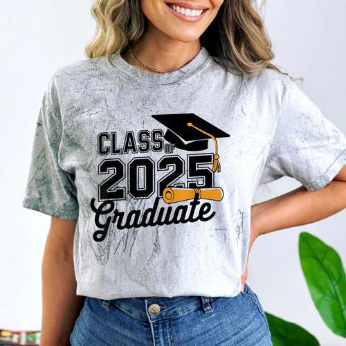 Class Of 2025 Graduate 2025 Graduation Senior 2025 Comfort Color Blast T-Shirt - Best Gift Smart