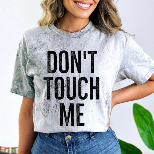 Don't Touch Me Introvert Antisocial Introverted Comfort Color Blast T-Shirt - Raresse