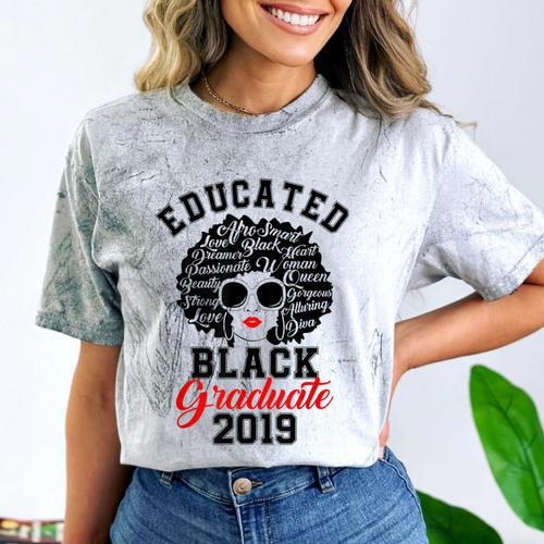 Educated Graduate 2019 Graduation Cute T Shirt Comfort Color Blast T-Shirt - Best Gift Smart