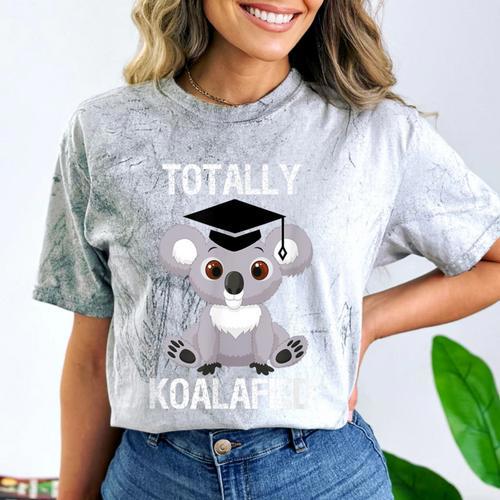 Graduation 2019 Shirts Totally Koalafied Sen19r Shirt Koala Comfort Color Blast T-Shirt - Best Gift Smart