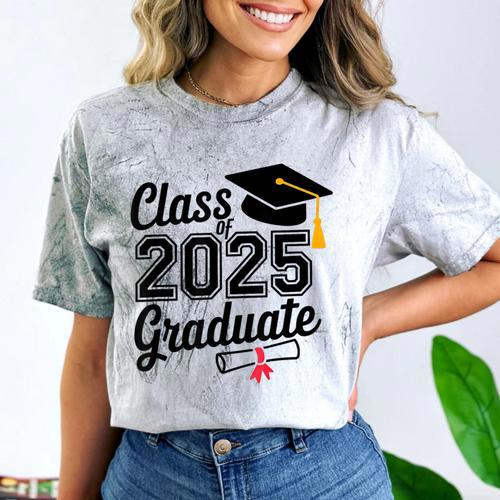 Graduation 2025 Senior 2025 Class Of 2025 Graduate Comfort Color Blast T-Shirt - Best Gift Smart