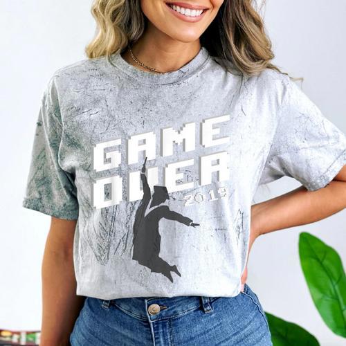 Graduation Shirt Senior Gamer T-Shirt 2019 Grad Gift Comfort Color Blast T-Shirt - Best Gift Smart