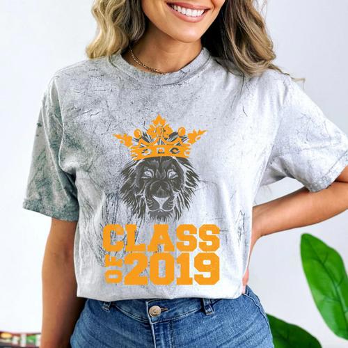 High School King Graduation Shirt Class Of 2019 Seniors Comfort Color Blast T-Shirt - Best Gift Smart