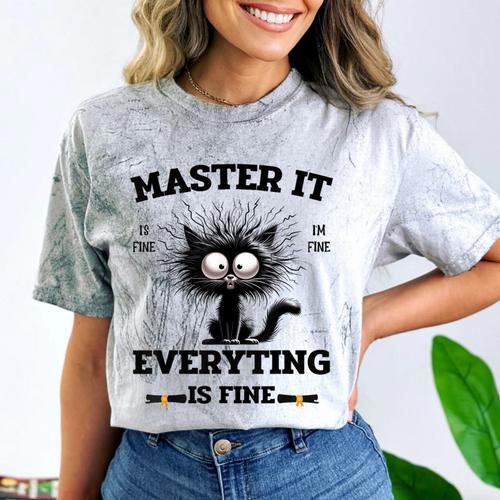 Masters Mastered It Graduate Master Degree Graduation Comfort Color Blast T-Shirt - Best Gift Smart