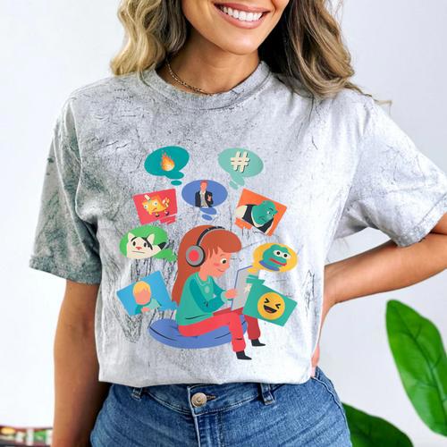 Memes Speak Louder Introvert Anti People Meme Lovers Quiet Comfort Color Blast T-Shirt - Raresse