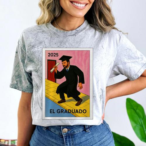 Mexican For Graduation 2025 El Graduado Premium Tri-Blend Comfort Color Blast T-Shirt - Best Gift Smart