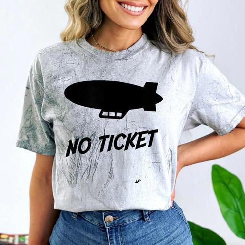 No Ticket Jones 80's Nostalgia Comfort Color Blast T-Shirt - Figerry