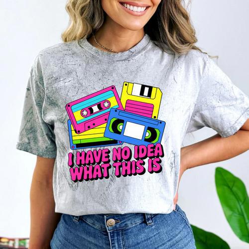 Retro Cassette Vintage 80s Nostalgia Comfort Color Blast T-Shirt - Figerry