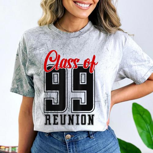 Reunion 1999 Matching Graduation High School Class Of 1999 Comfort Color Blast T-Shirt - Best Gift Smart