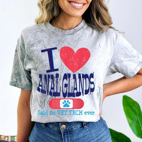 Vet Tech I Love Veterinary Technician Graduation Comfort Color Blast T-Shirt - Best Gift Smart