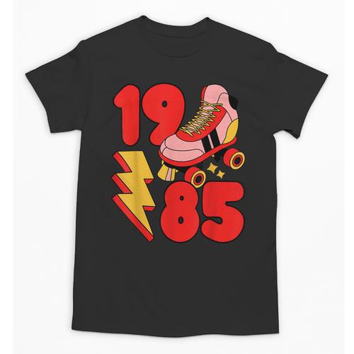 1985 Retro Roller Skate Vintage 80s Nostalgia Collector Unisex T-Shirt - Figerry