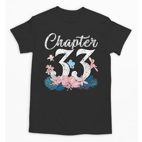 1988 Happy Birthday Chapter 33 Year Old Women Book Lover Unisex T-Shirt - Bookorys