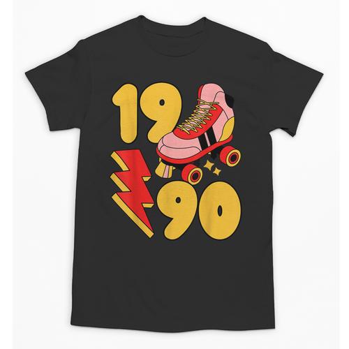 1990 Retro Roller Skate Vintage 90s Nostalgia Collector Unisex T-Shirt - Figerry