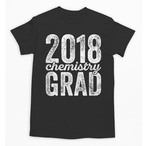 2018 Chemistry Graduation Chemist Graduate Degree Unisex T-Shirt - Best Gift Smart