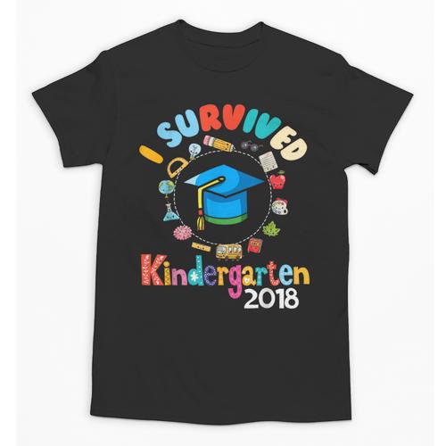 2018 Kindergarten Graduation Graduate Boys Girls Shirt Unisex T-Shirt - Best Gift Smart