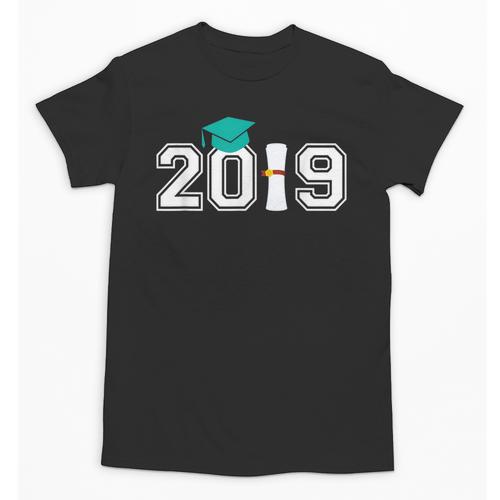 2019 Graduate Graduation Shirt For Senior 2019 Unisex T-Shirt - Best Gift Smart