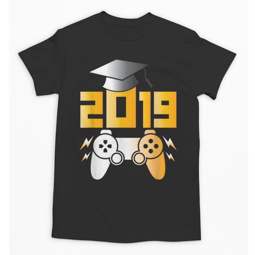 2019 High School Graduation Shirt Gamer Graduate Unisex T-Shirt - Best Gift Smart