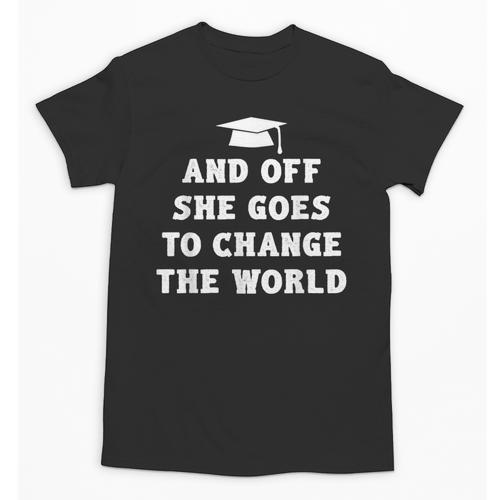 2019 Inspirational Graduation For Her Unisex T-Shirt - Best Gift Smart