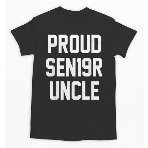 2019 Senior Uncle SEN19R Class Graduation Party T Shirt Unisex T-Shirt - Best Gift Smart
