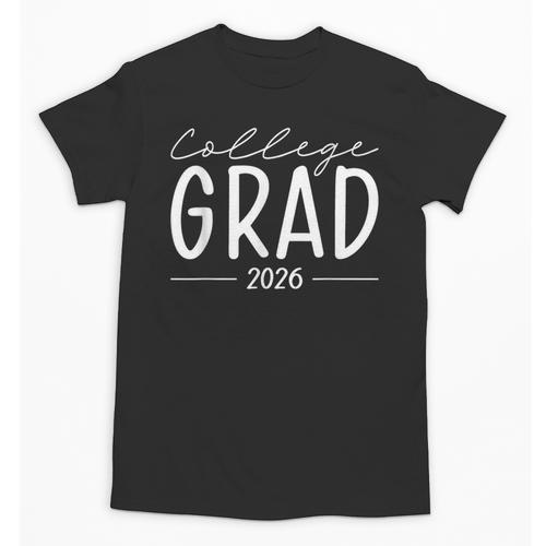 2026 College Graduate Graduation Grad Students Seniors Unisex T-Shirt - Best Gift Smart