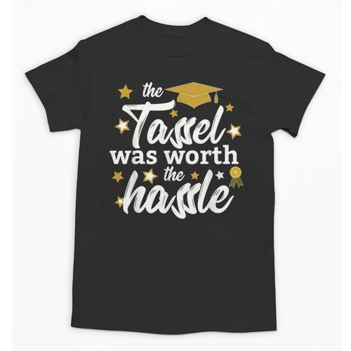 2026 Tassel Graduation The Tassel Was Worth The Hassle Unisex T-Shirt - Best Gift Smart