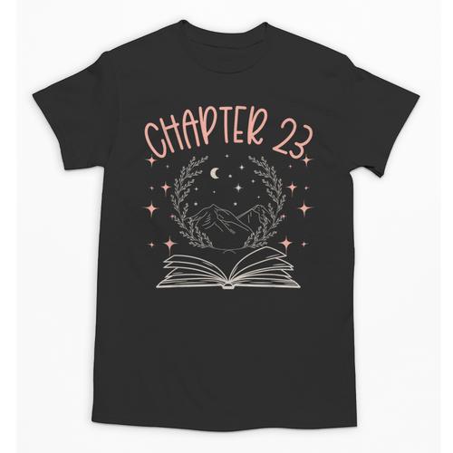 23rd Birthday Women Book Lovers Chapter 23 Its My Birthday Unisex T-Shirt - Bookorys AU