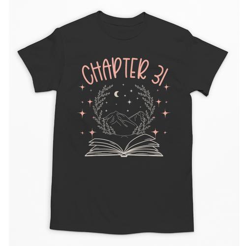 31st Birthday Women Book Lovers Chapter 31 Its My Birthday Unisex T-Shirt - Bookorys CA