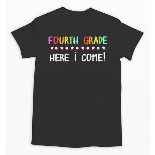 4th Grade Here I Come Cute 3rd Grade Graduation Shirt Unisex T-Shirt - Best Gift Smart