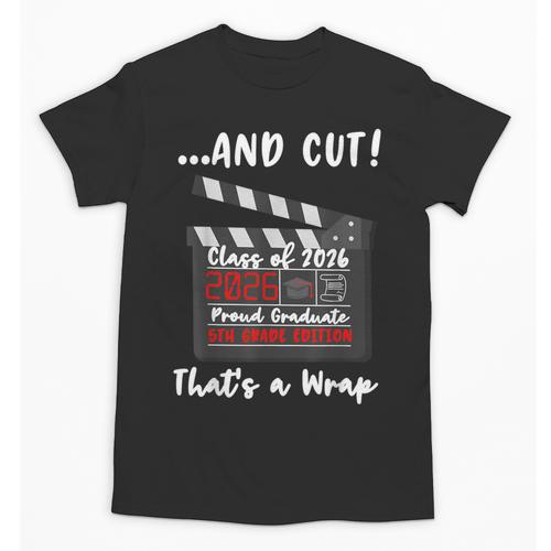 5th Grade 2026 Last Day End Of School Graduation Unisex T-Shirt - Best Gift Smart
