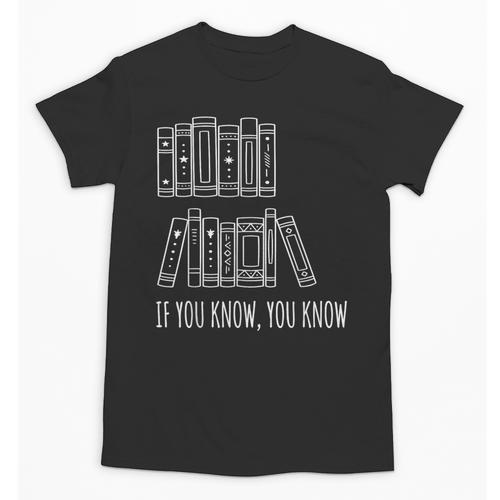6 7 If You Know You Know Books Six Seven Meme Unisex T-Shirt - Bookorys